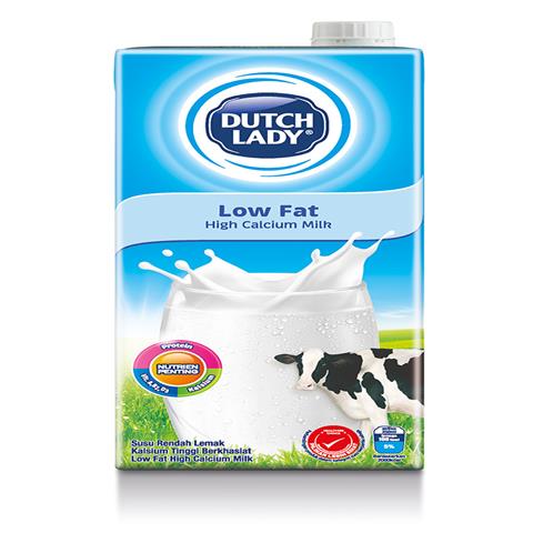 DUTCH LADY PACKET DRINK LOW FAT MILK 1 LITER/CTN/12PKT - Seet Office ...