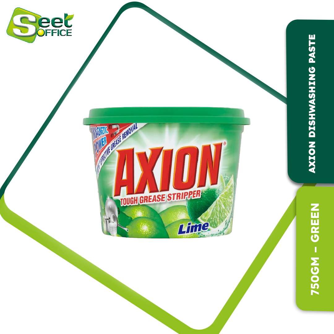 AXION DISHWASHING PASTE 750GM GREEN Seet Office Supplies Malaysia
