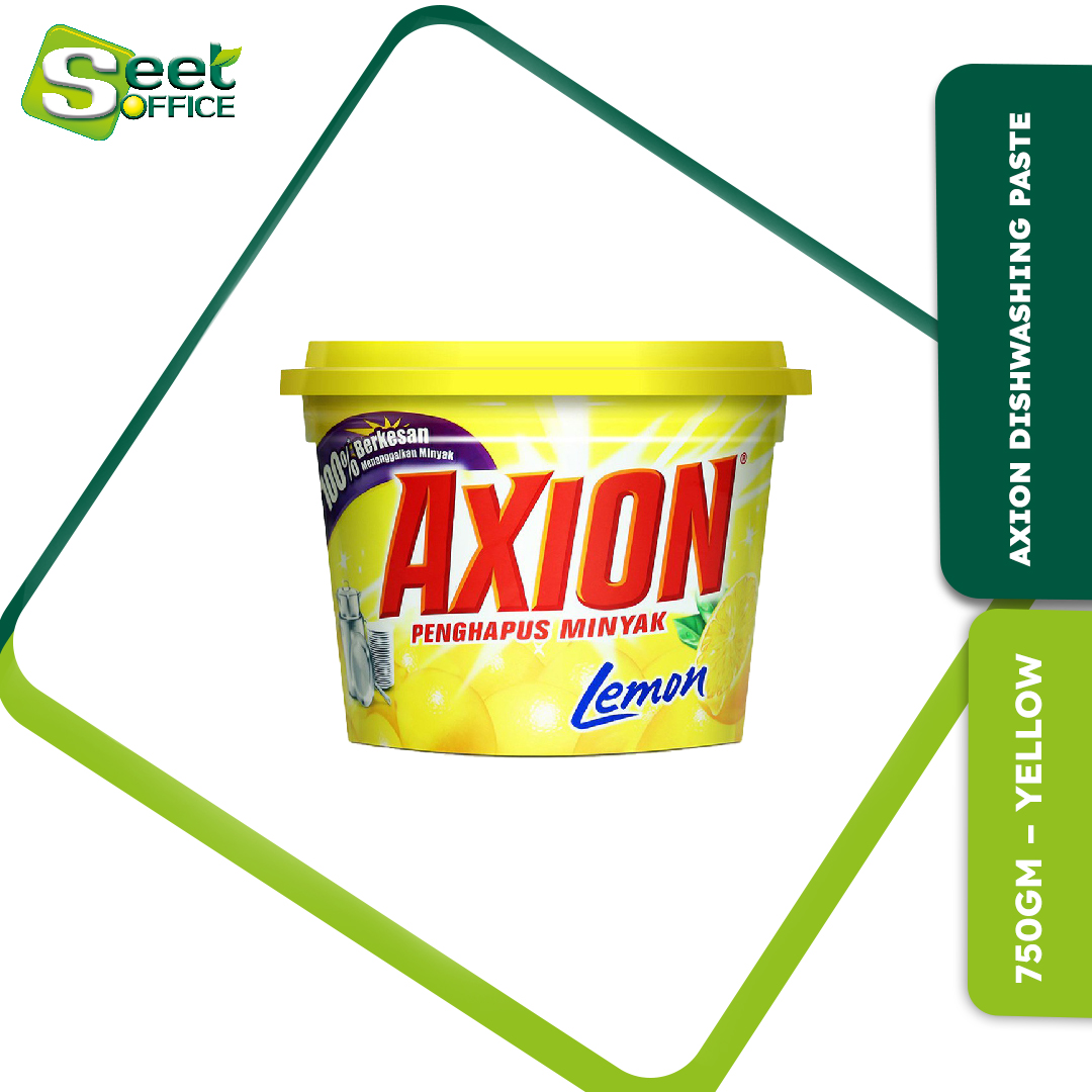 AXION DISHWASHING PASTE 750GM YELLOW Seet Office Supplies Malaysia