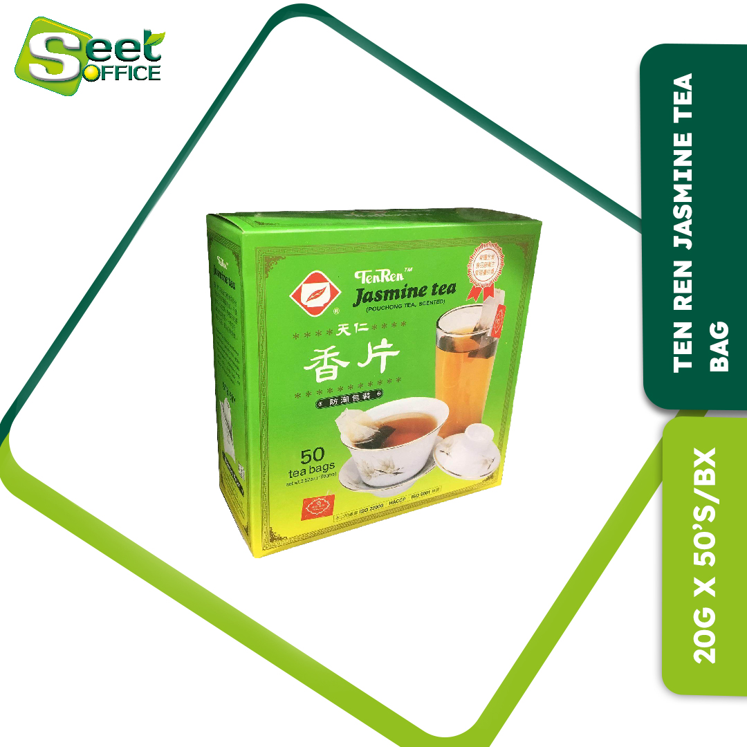 TEN REN JASMINE TEA BAG 20G X 50'S/BX Seet Office Supplies Malaysia