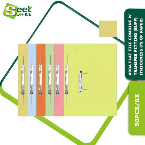 ABBA TRANSFER FITTING FLAT FILE (THICKNESS 8'S OF PAPER) BUFF [50PCS ...