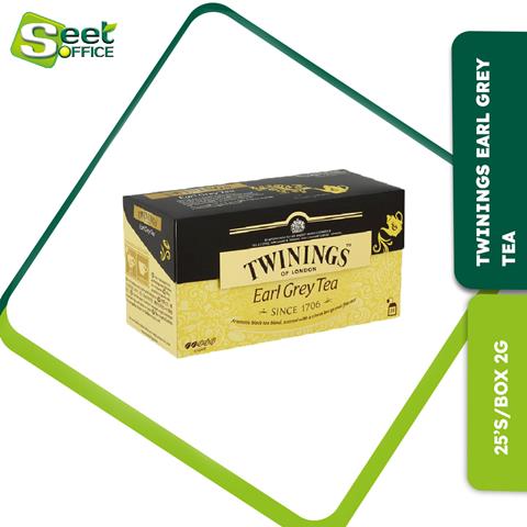 TWININGS EARL GREY TEA 25'S/BOX 2G - Seet Office Supplies Malaysia