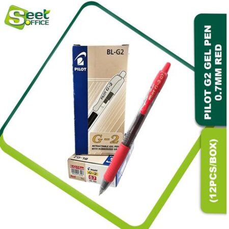 PILOT G2 GEL PEN 0.5MM BLACK (12PCS/BOX) - Seet Office Supplies