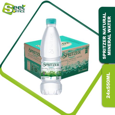 SPRITZER NATURAL MINERAL WATER 24x550ML - Seet Office Supplies Malaysia